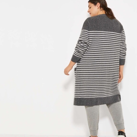 2/$40 🌺 Striped Cardigan - Size 2X - Picture 3 of 7